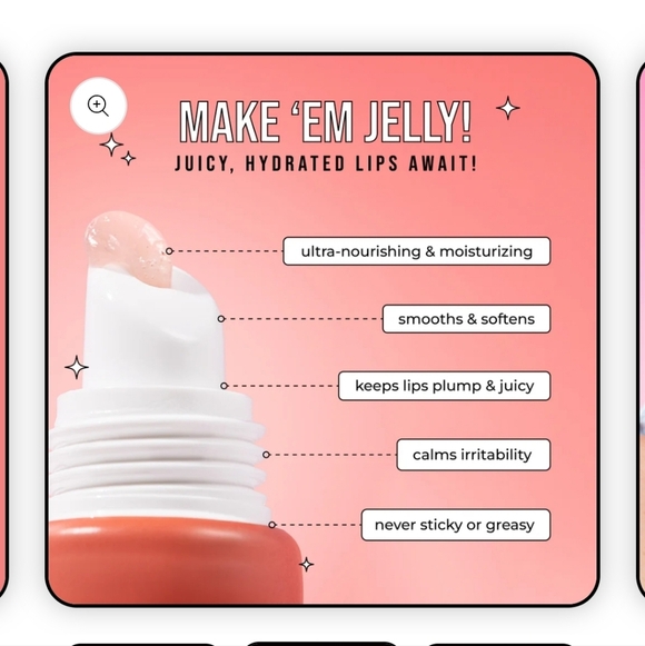 3/$30 Juicy Water Mellow Lip Balm - Clear - Picture 3 of 7